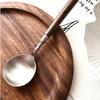 Penguin Tuan Tuan Faux Walnut Handle Dining Spoon