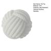 Squeaky Dog Toy Rubber Textured Barbell Bone Ball Dog Chew Toy Teeth Cleaning Toy for Aggressive Chewers Interactive Fetch Play