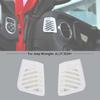 White Interior Dash Side Air Vent Cover Trim for Wrangler JL JT 2024+ Decoration