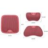 IJszijde Traagschuim Auto Hoofdsteun Lendensteun Kussen Set Voor Citroen C4 C3 C5 C5X e-C4 X e-C3 C-Elysee Berlingo C1 Sleutelhanger