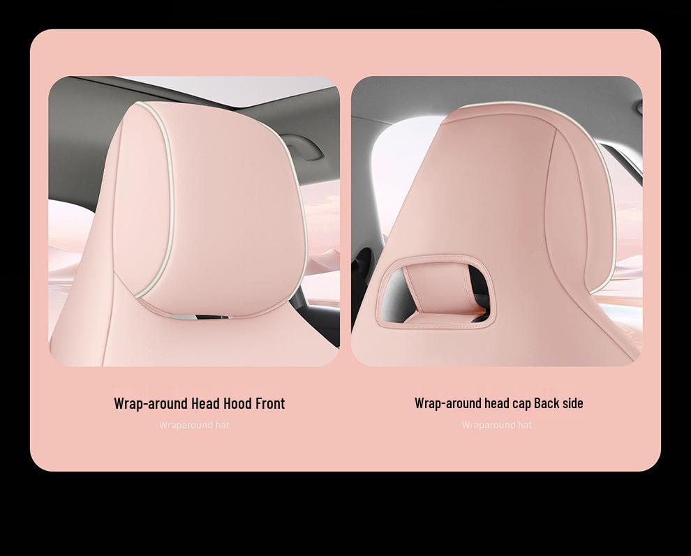 BYD Yuan UP All-Season Leather Car Seat Cover - Full Coverage & Breathable