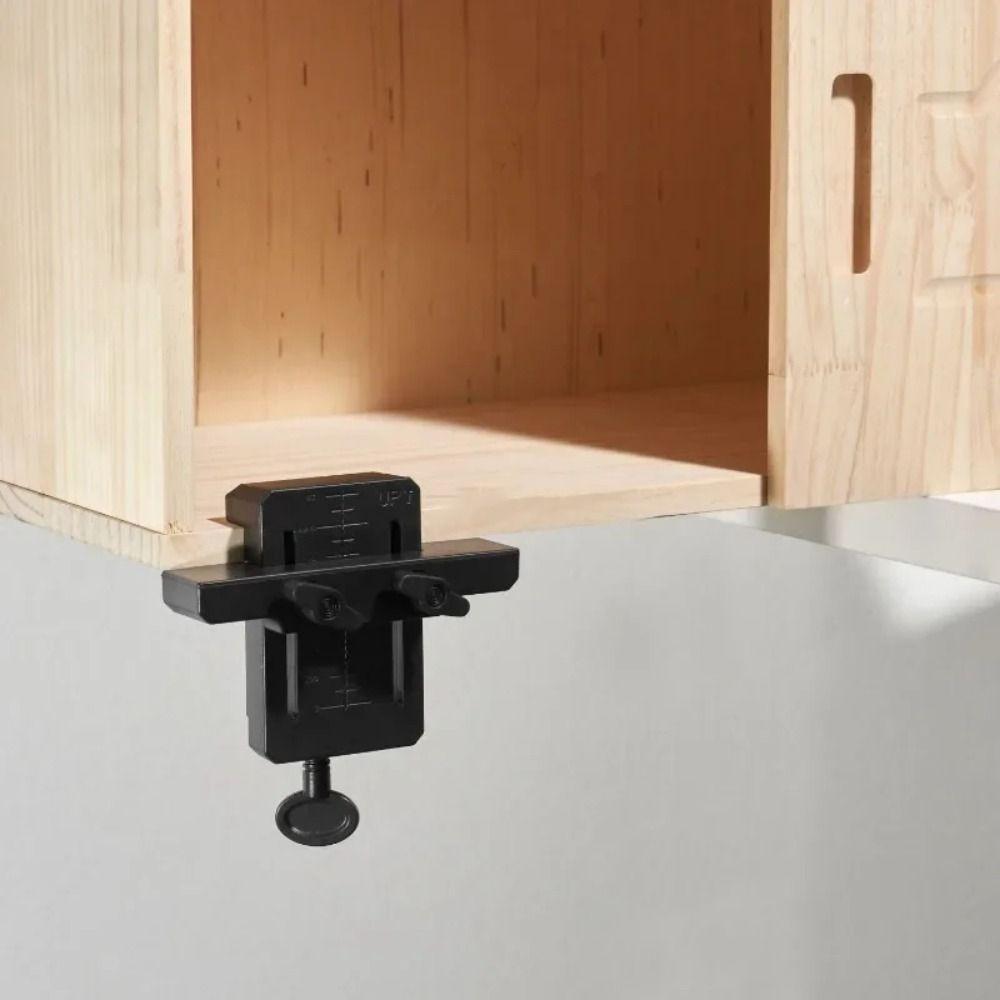 Plastic Cabinet Door Mounting Jig Mini Floor Cabinets Frame Install Clamp  For Hidden Door Install