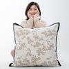 Medieval Style B & B Hotel Throw Pillow Cushion Sofa Living Room Pillowcase Backrest Pad - Soft Fabric Decorative Cushion