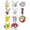 Pokemon Pikachu Pica Picacopper Perles DIY Breloque Compatible Bracelet Original Bracelets Collier Pendentif Femme Bijoux