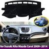 Dashboard Cover for Suzuki Alto Mazda Carol HA25 HA35 2009~2014 Car Dashboard Cover Avoid Light Pad Anti-UV Carpets Non-Slip Mat