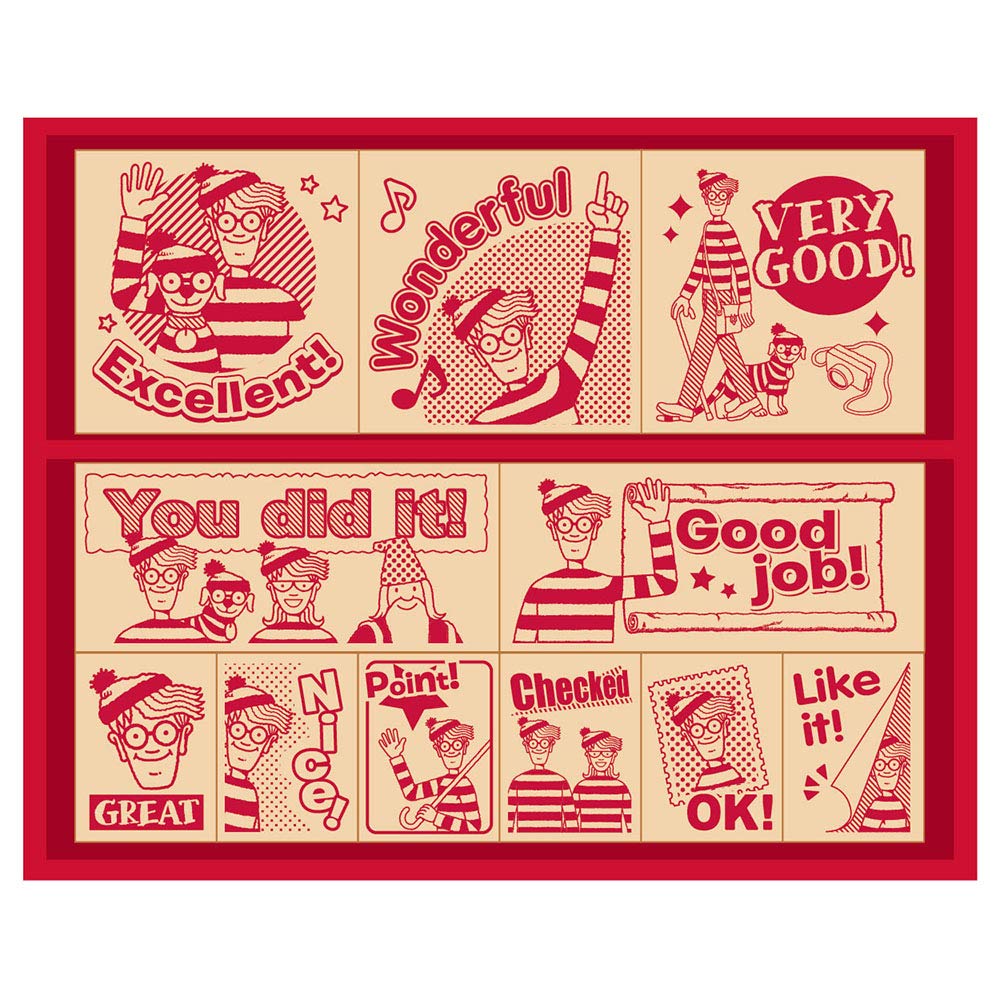 

Beverly Wally Stamp Wooden Reward Set (English) SDH-120