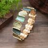 Ladies' Fashion Irregular Wealth Tree Elastic Bracelet