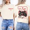 MotoGP Marco Racing T-Shirt, Fahrer Nummer 72 Motorrad T-Shirt, Geschenk für Motorradliebhaber