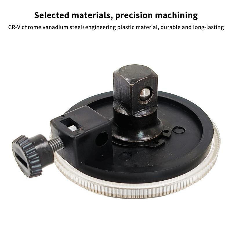 Torque Wrench Torquemeter Dial Hand Tool Auto Service Equipment Garage Calibrated In Degrees Automotive Tools Car Repairing 1PC