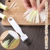 DELUXEFOX Green Onion Cutter White Onion Green Onion Julienne Thinly Silk Onion Kitchen Cooking Tools for Home and Restaurant Use (2-Pack) - Cutter,