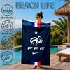France Soccer Club Emblem  Printed Microfiber Beach Towel, Soft And Absorbent, Quick-Dry, Ideal for Summer Travel, Beach Essential, Swimming Pool