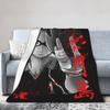 Haikyuu Kei Tsukishima Blanket Fleece Printed Karasuno Volleyball Kageyama Portable Soft Throw Blanket for Sofa Couch Bedspread