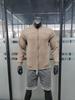 European and American Men's Suede Zipper Stand Collar Jacket for Spring and Autumn