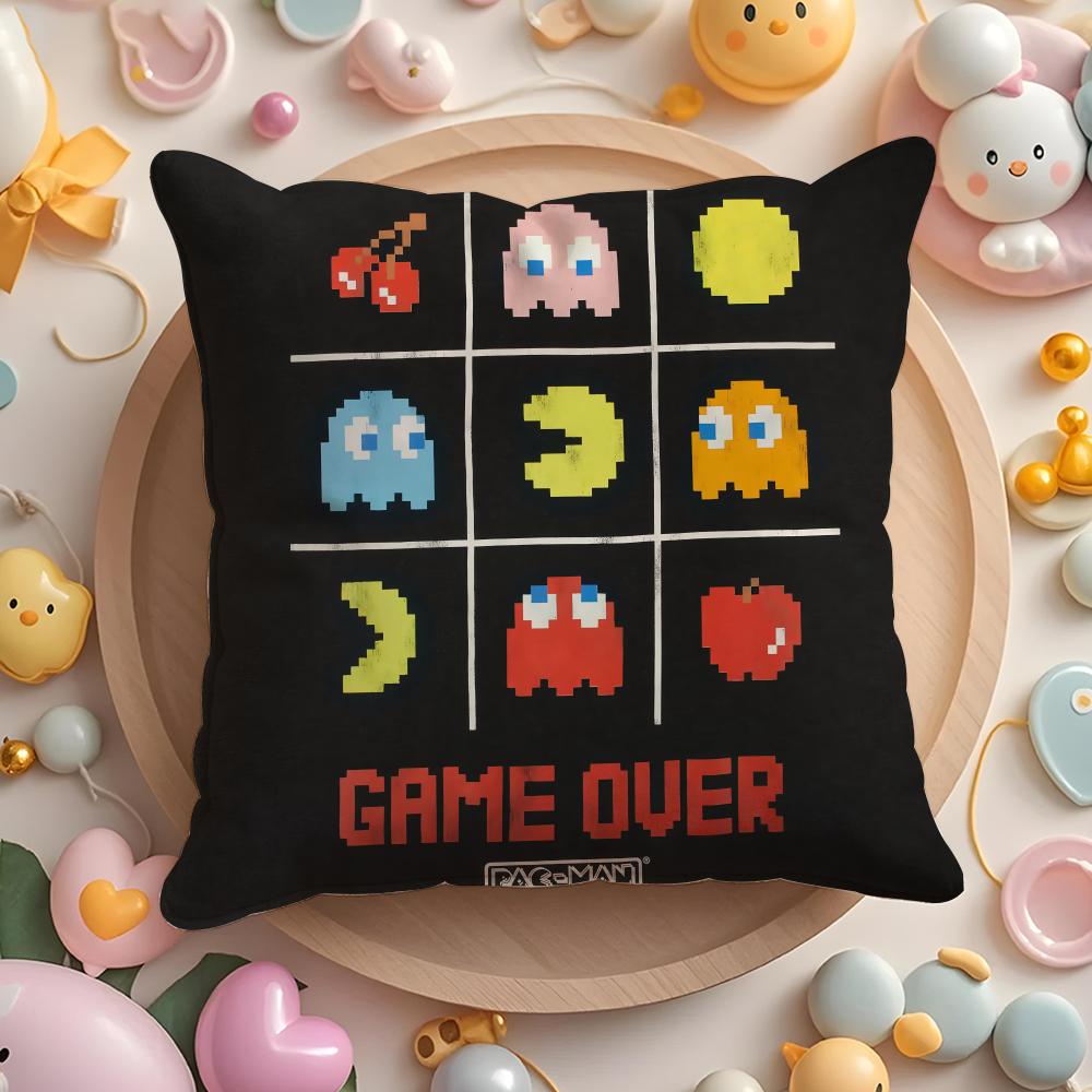 

Puzzle Game BBubbles Bobble Pillow Case Soft Plush Fabric DoubleSided Printed Cushion Cover Warm Winter Sofa Pillow Case 30cmx30cm