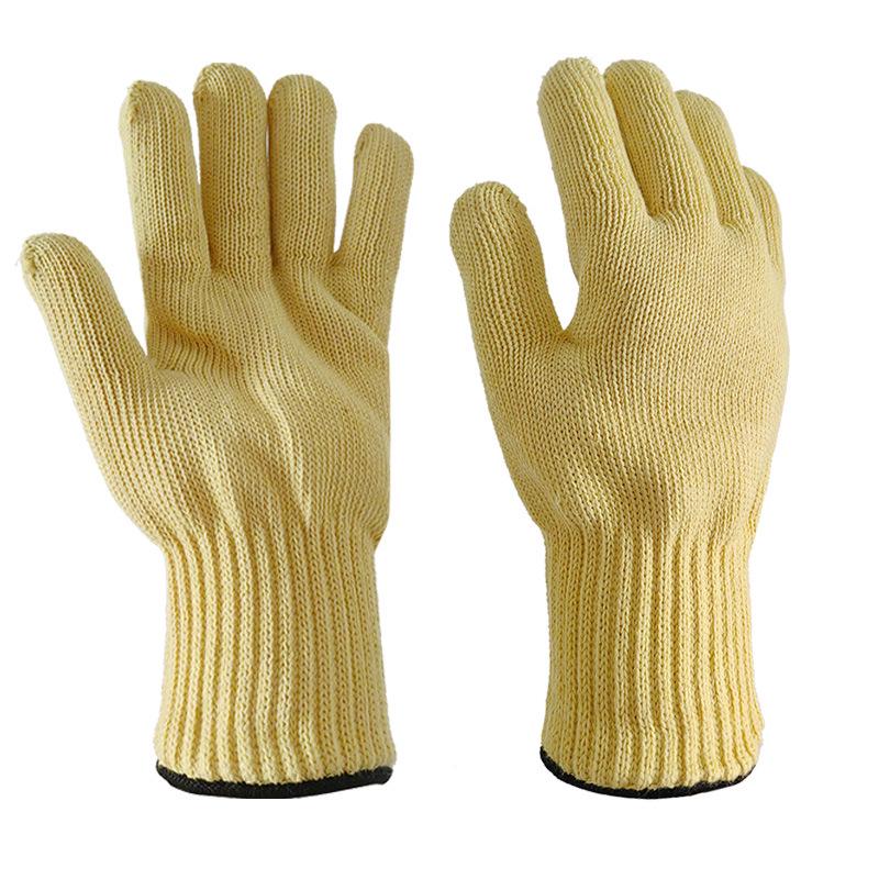 500° Heat-Resistant Aramid Insulated Baking Gloves - Anti-Scald & Cut Resistant
