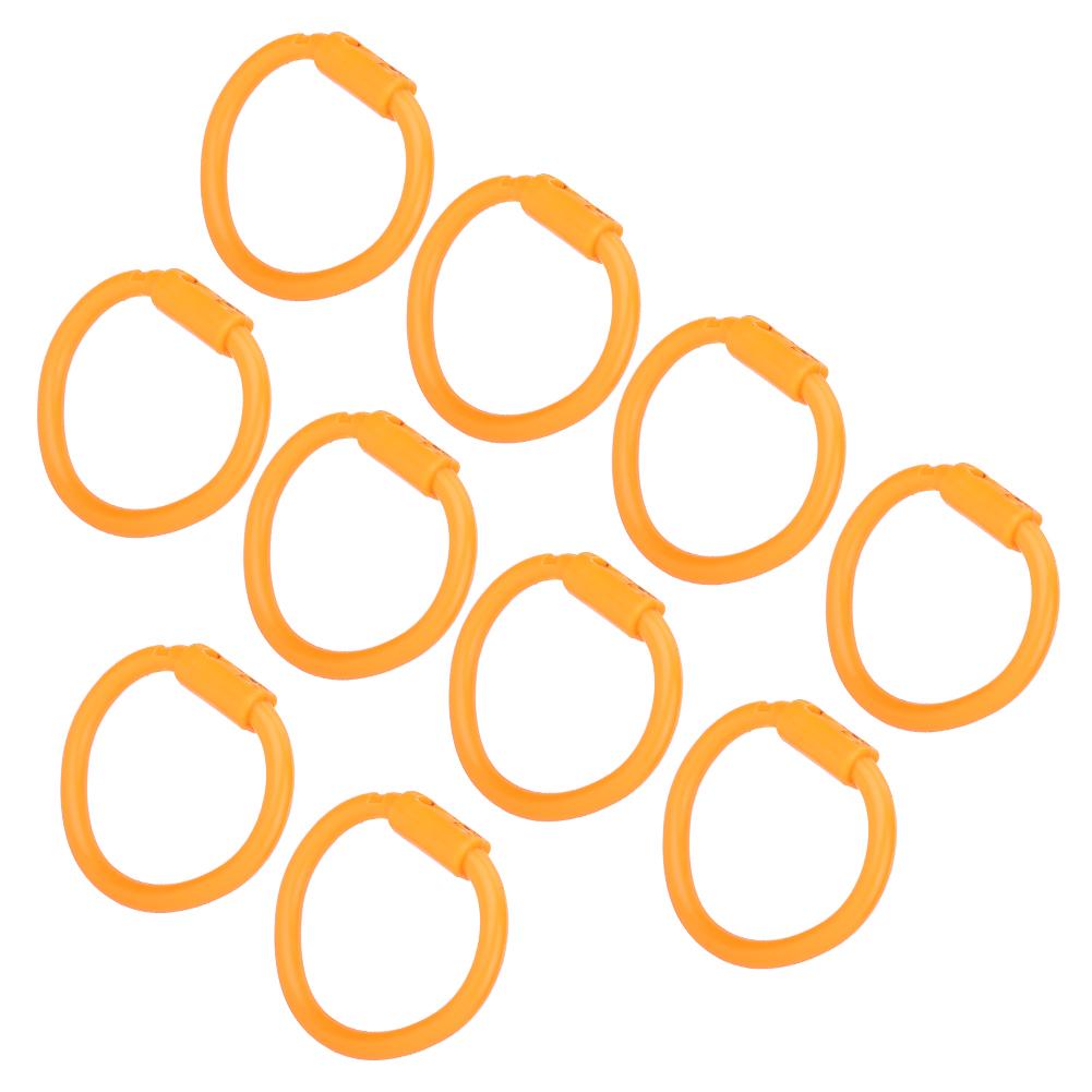 10Pcs Nylon Bull Nose Ring Accessory for Cattle Cow Farm Livestock Animal Equipment