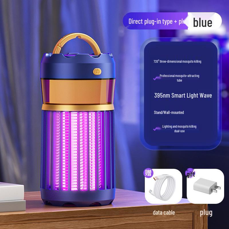 3-in-1 Camping and Home Night Light with Electric Mosquito Killer