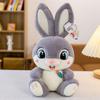 Long Ears Sweet Rabbit Plush Toys Grinning Rabbit Pillow Office Companion Doll Home Decoration