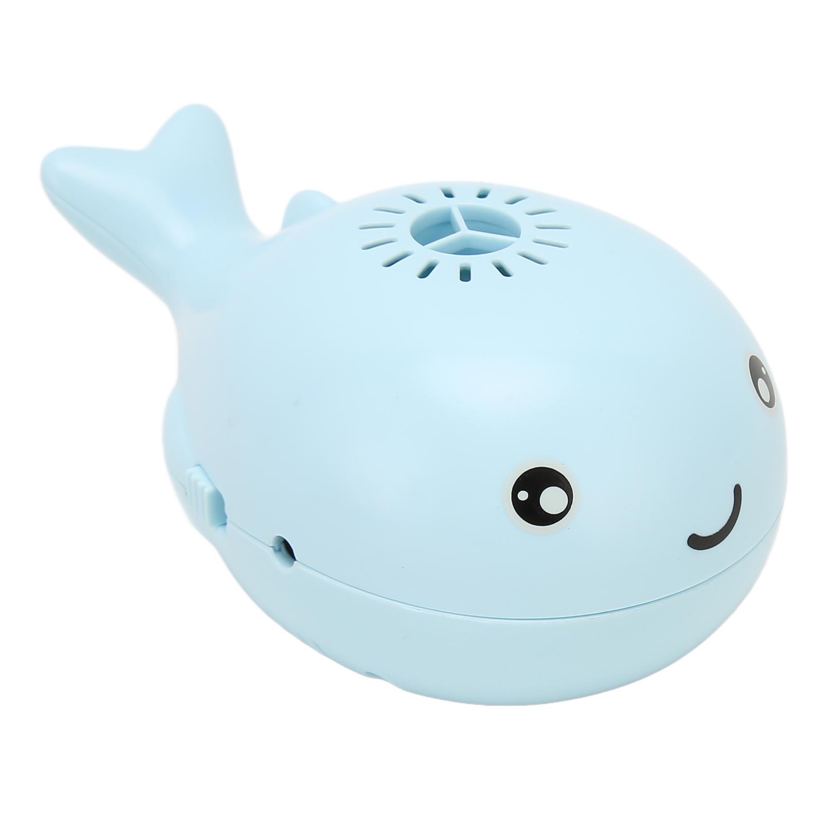 

Whale Floating Toy Cartoon USB Bladeless Safe Electric Blowing Floating Toy for Baby