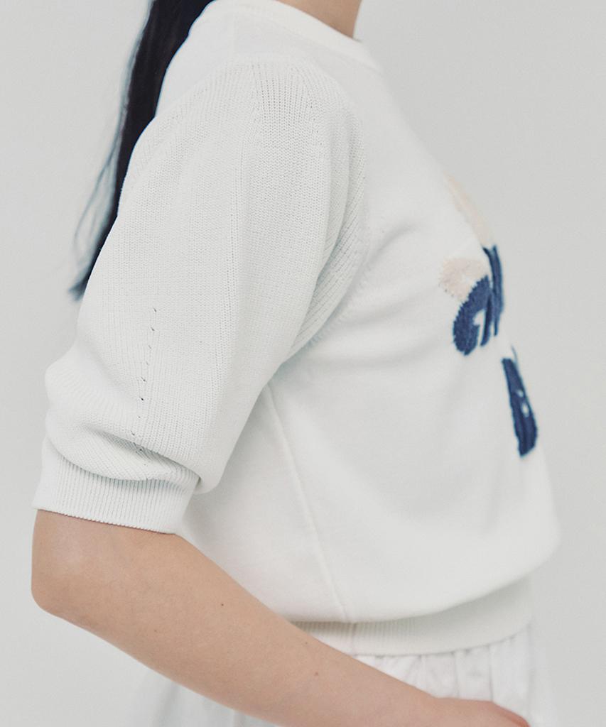 AHWE Logo Sweater_White