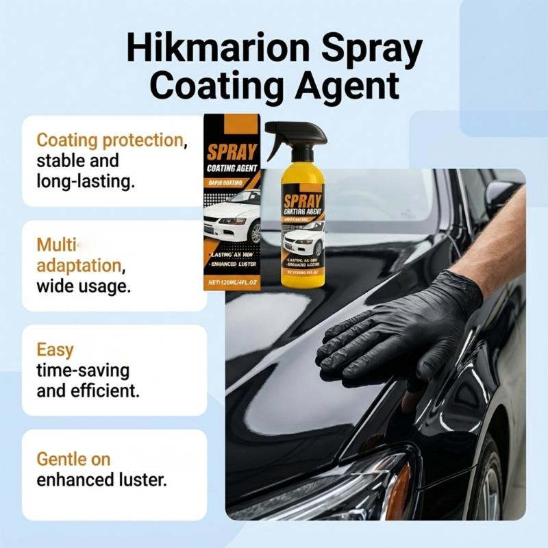 Geavanceerde Autocoating Spuitbus 120ml Biedt Bescherming Voor Alle Oppervlakken Voor Lak, Glas En Kunststof Auto Keramische Coating Spuitbus