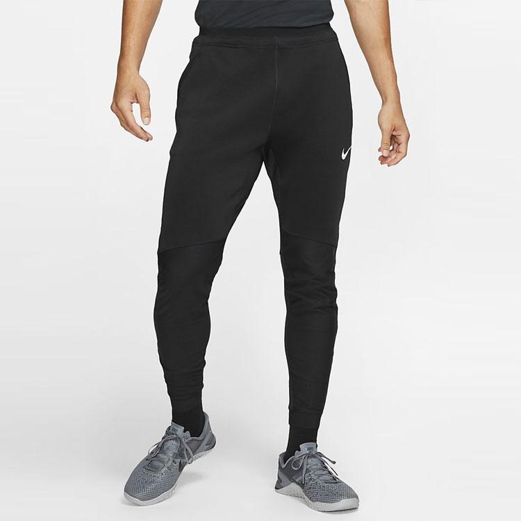 Nike Logo Print Casual Sweatpants Men Bottoms Black BV5516-010