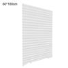 1pc Blackout Blinds With 2pcs Clips Sun Protection & Privacy Easy Install Blackout Blinds Pleated Roller Blinds Household Decor
