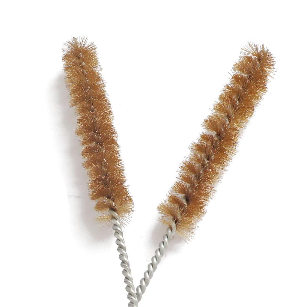 Tub de sârmă din alamă Instrument de curățare perie pentru sticle Lustruirea inelului de perie interioară și îndepărtarea ruginii