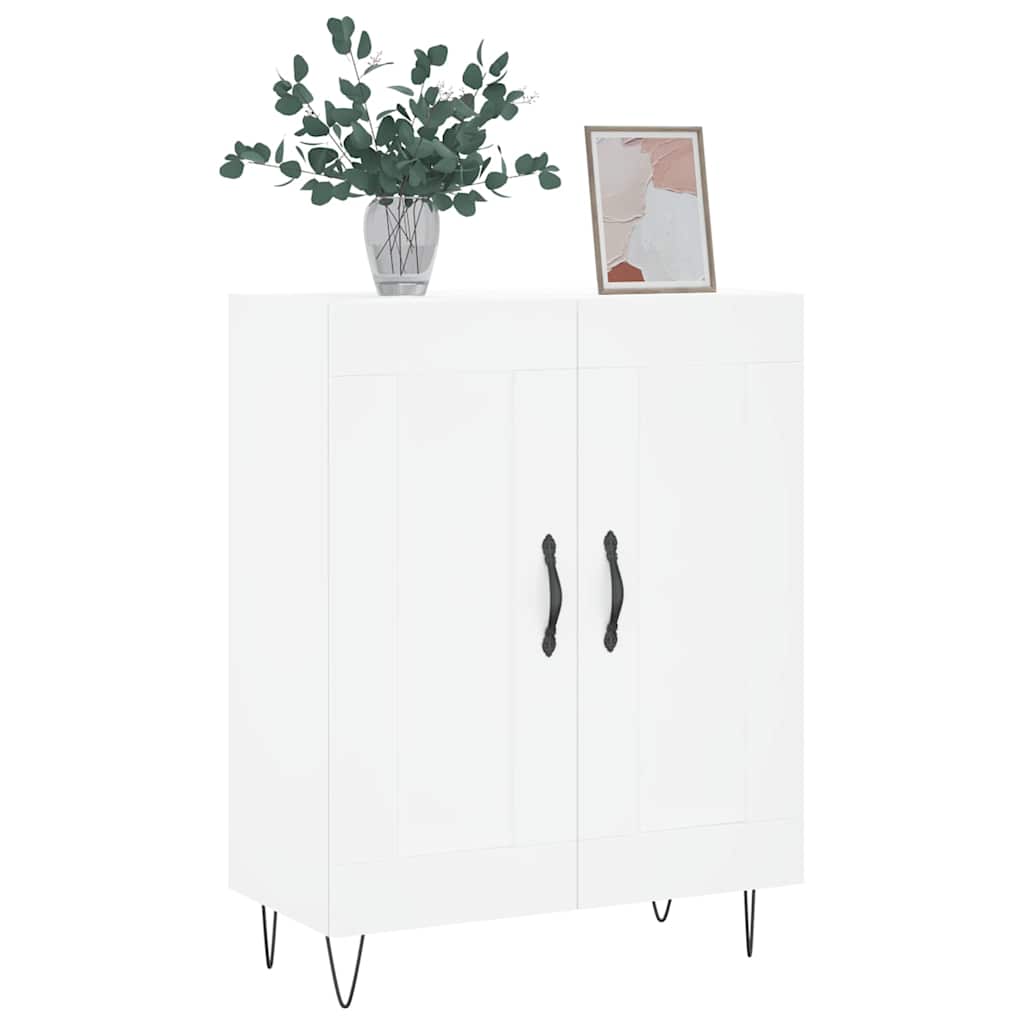Sideboard in White 69.5 x 34 x 90 cm Engineered Wood