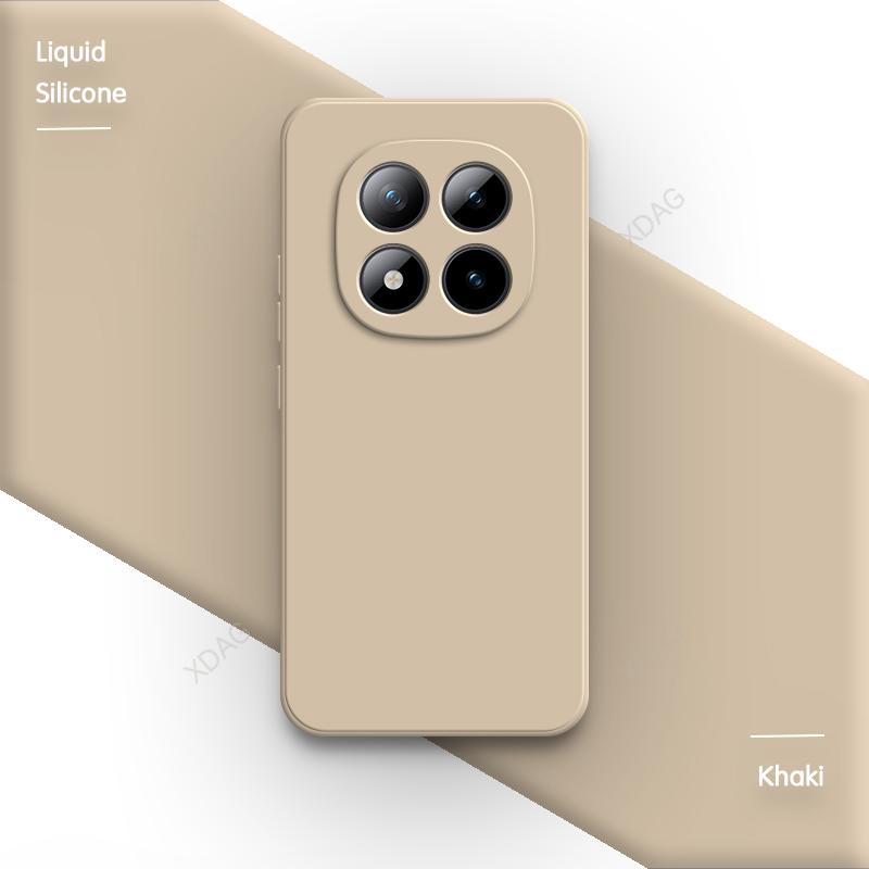 Funda Original para Teléfono para Xiaomi Redmi Note 15 Pro Plus Pro+ Note15 15Pro 5G Silicona Líquida Suave Simple Cubierta Trasera Funda Carcasas