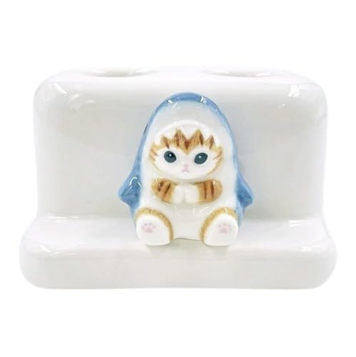 

Toothbrush stand with figure double mofusand