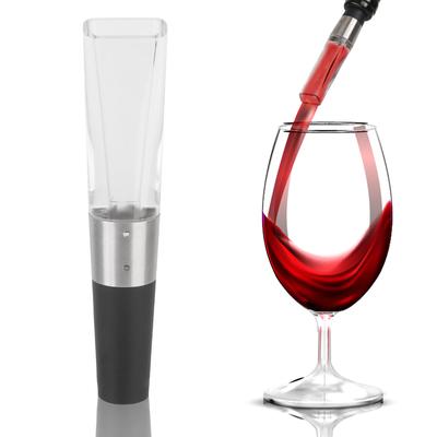 Decanter per vino 2 in 1, mini filtro per vino, presa d'aria, versatore per bottiglie, aeratore, decanter rapido, in acciaio inossidabile, gadget da cucina universali e portatili.