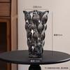 Large Size Luxury Crystal Glass Vase Creative Flower Arrangement European Sle Home Living Room Decoration Bottle