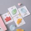 Leaf-Shaped Cartoon Sticky Notes: Cute, Colorful, and Portable Notepad