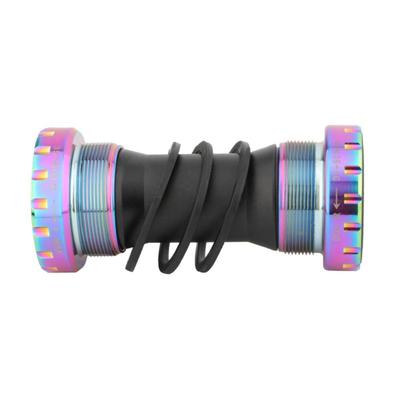 68/73MM Bicycle Bottom Bracket Precision Thread BSA Ceramic Mountain Bike Bearing Aluminum Alloy Center Axle