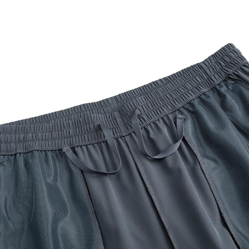 Anta Mens Woven Sports Long Pants Summer 2026 X Casual Pants Men Bottoms Gray 952627523-3
