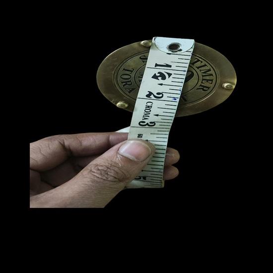 Clepsidră din alamă 60 de minute Nisip alb Clepsidră 27,94 Cm Birou Studiu Masă Decorativ Cadou de Crăciun Nuntă Aniversare An Nou