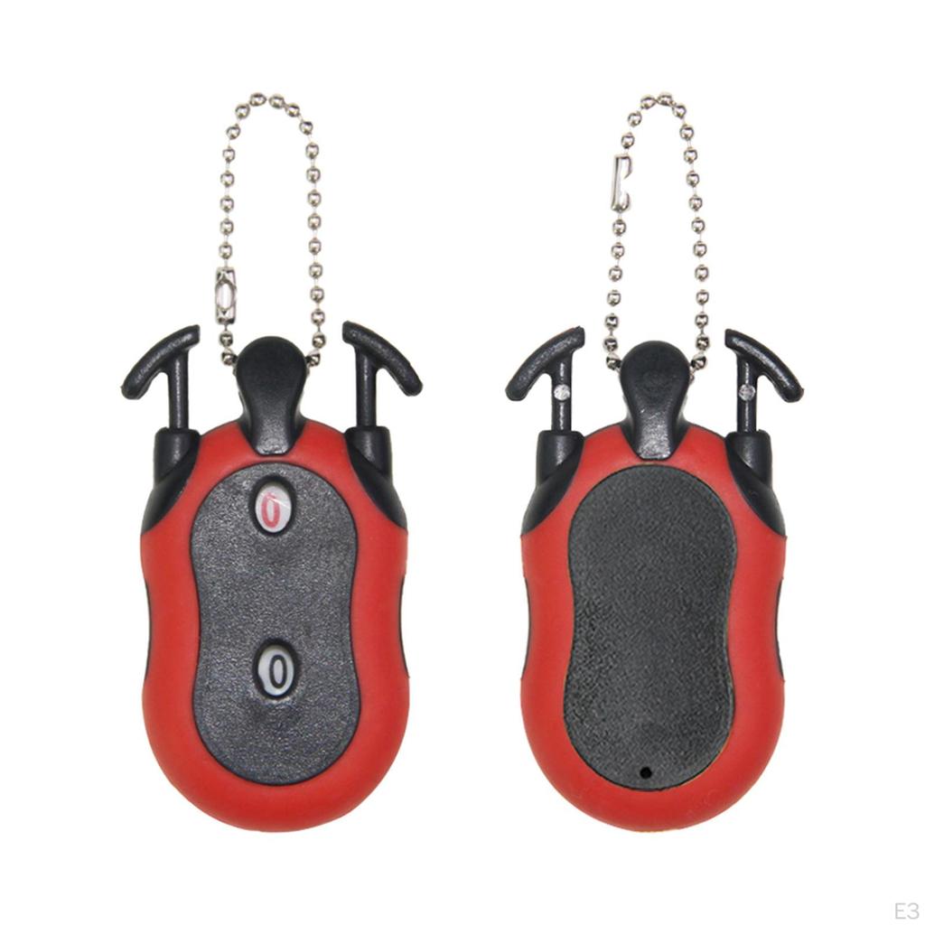 Counter Golf Stroke Shot Putt Tally Keeper Number with Key Chain, Pack of 2