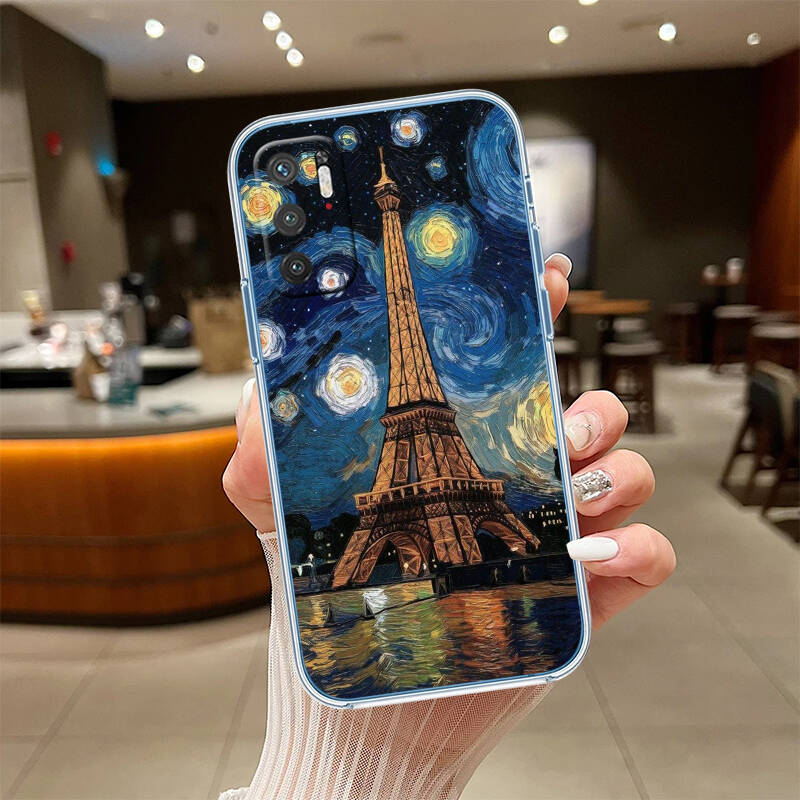 Paris Eiffel Tower Phone Case for Motorola G14 G15 G24 G30 G31 G32 G34 G41 G42 G51 G52 G50 G60S G60 G62 G72 G71 G73 G84 G85 G200 E32