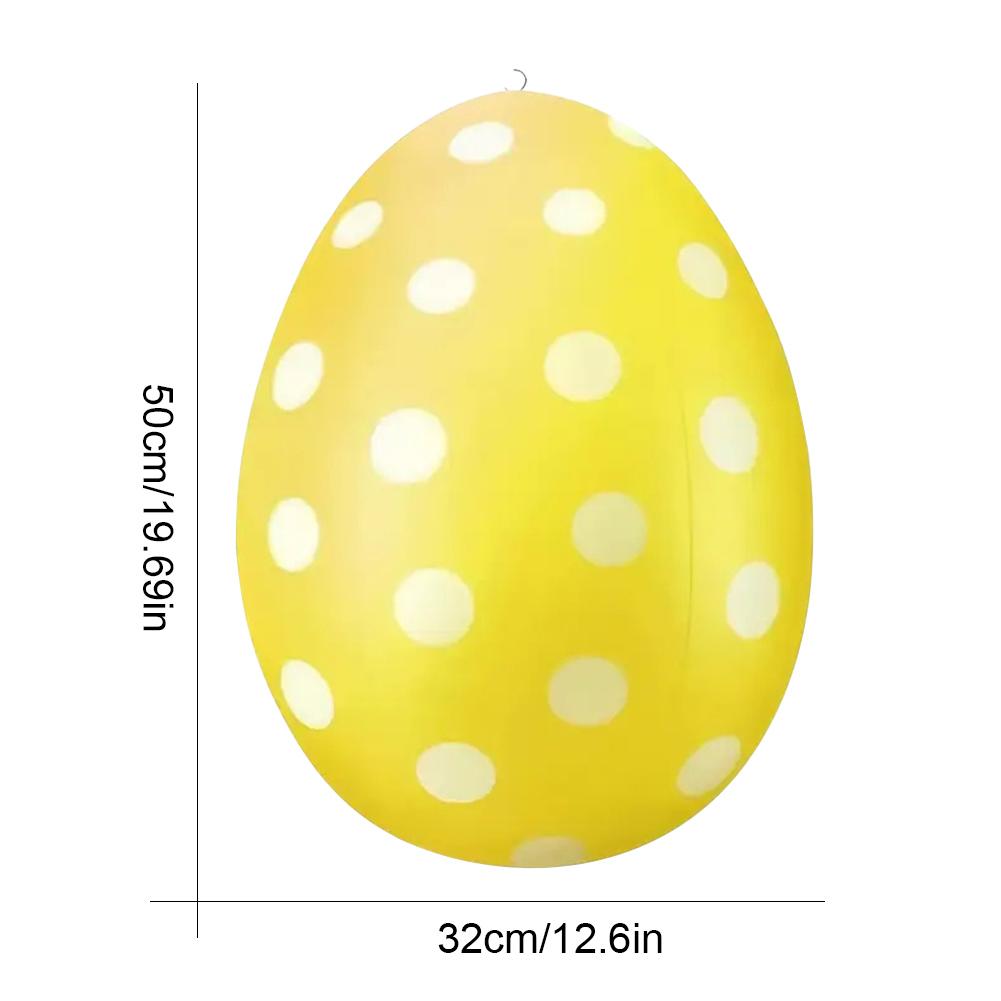 

Новое Пасхальное Гигантское Яйцо Красочный Надувной Шар Многофункциональный Шар Износостойкий Пластиковый Яичный Шар Уличный Садовый Пасхальный Декор