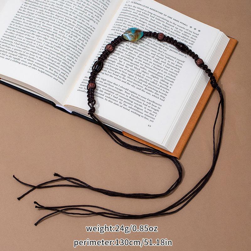 Bohemian retro style fringed waist chain women's exquisite hand-woven waist rope with skirt spring and summer ethnic style belt