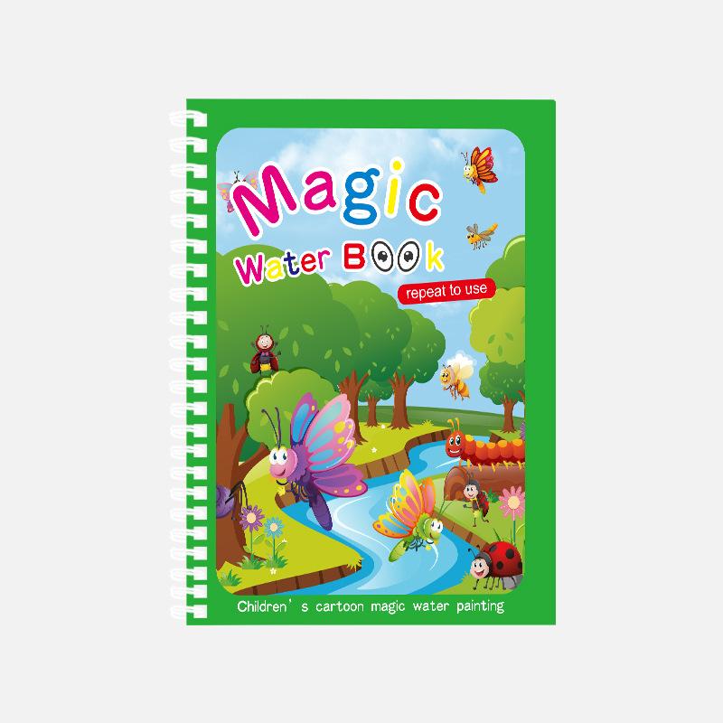 Children's Educational Water Painting & Doodle Book for Early Learning