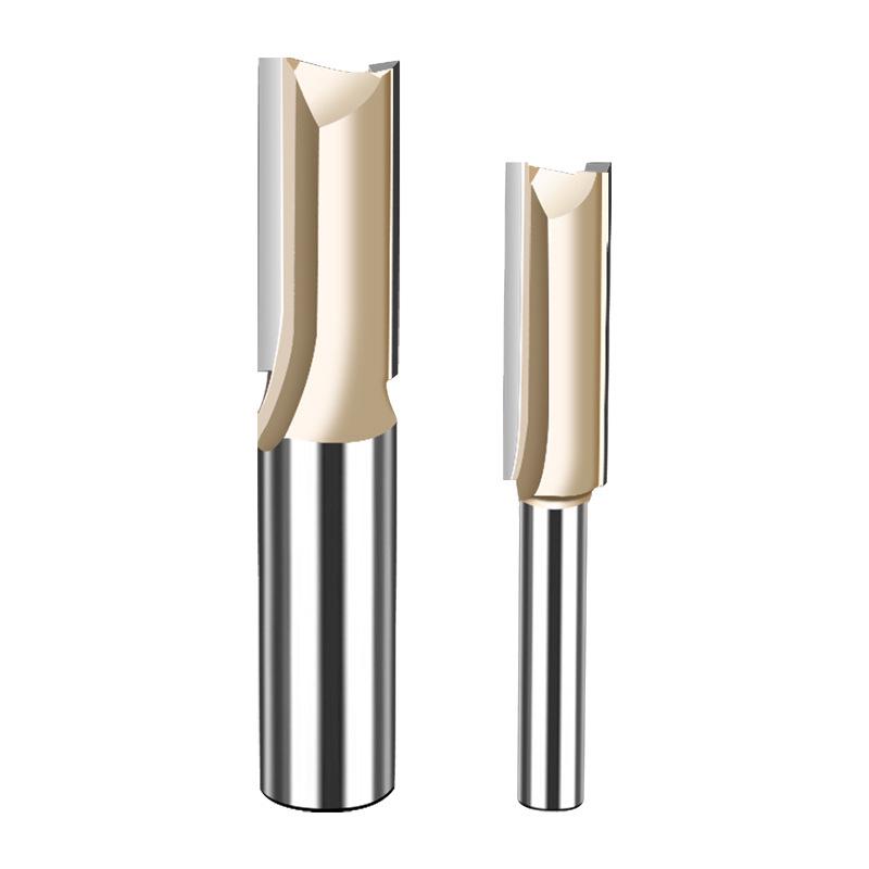 Tiangong Double-Edged Woodworking Carving & Trimming Milling Cutter, Lengthened Wood Milling & Grooving Tool.