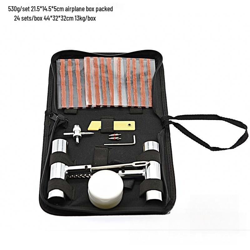 Versatile Tire Repair Kit for Motorcycles and Electric Cars