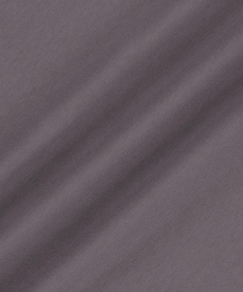 BROWNBREATH W Cut Out Tee - Lavender