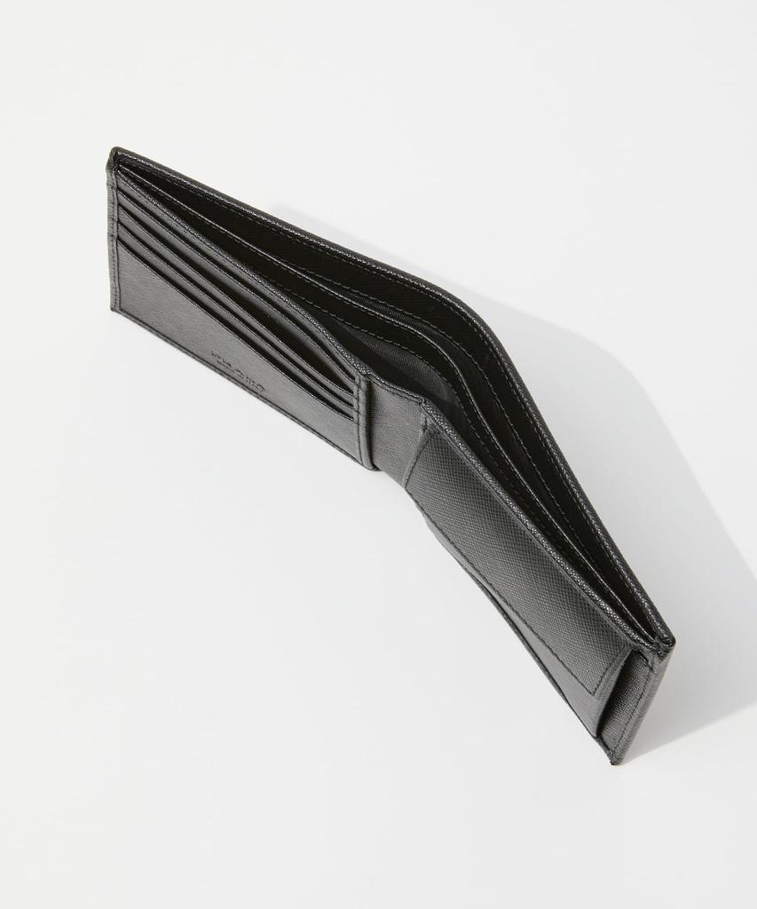 Prada Men's Re-Nylon Bi-fold Wallet, 2MO738 2DMH, NERO [Parallel Import]