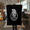 Futebol Clube Do Porto Flannel Blanket, High Quality Comfortable for All Seasons, Home Decor, Warmth and Comfort