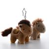 Llavero de Pony Realista Juguete de Peluche Lindo Llavero de Pony Mini Colgante de Animal Ligero Amuleto de Buena Suerte Regalo para Niños Amigos