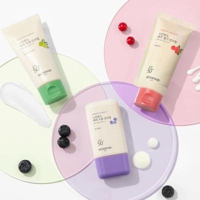 Berry Sunscreen 50ml 3 Types (Moisture/Vitality/Soothing)