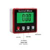 Digital Inclinometer with Backlight and Strong Magnetic Base